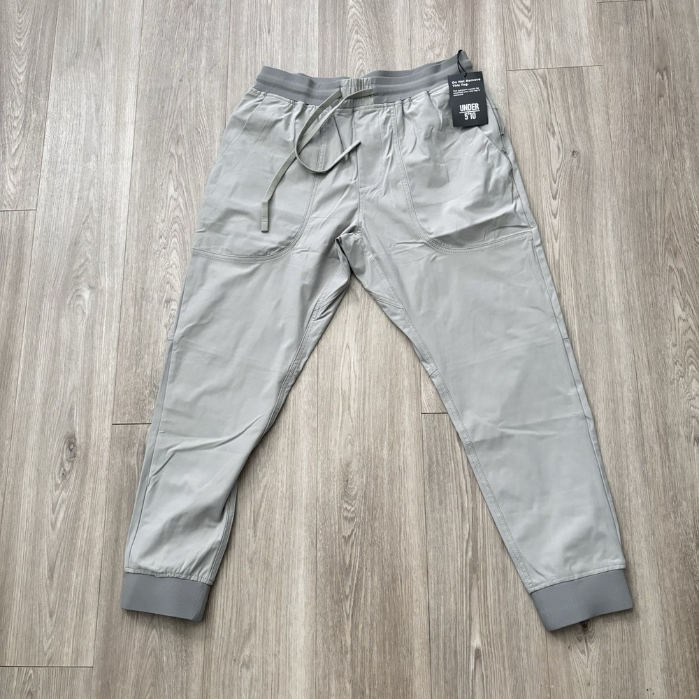 Under 510 Mens Pace Performance Outdoor Casual Jogger Pants Gray 30/25 NWT